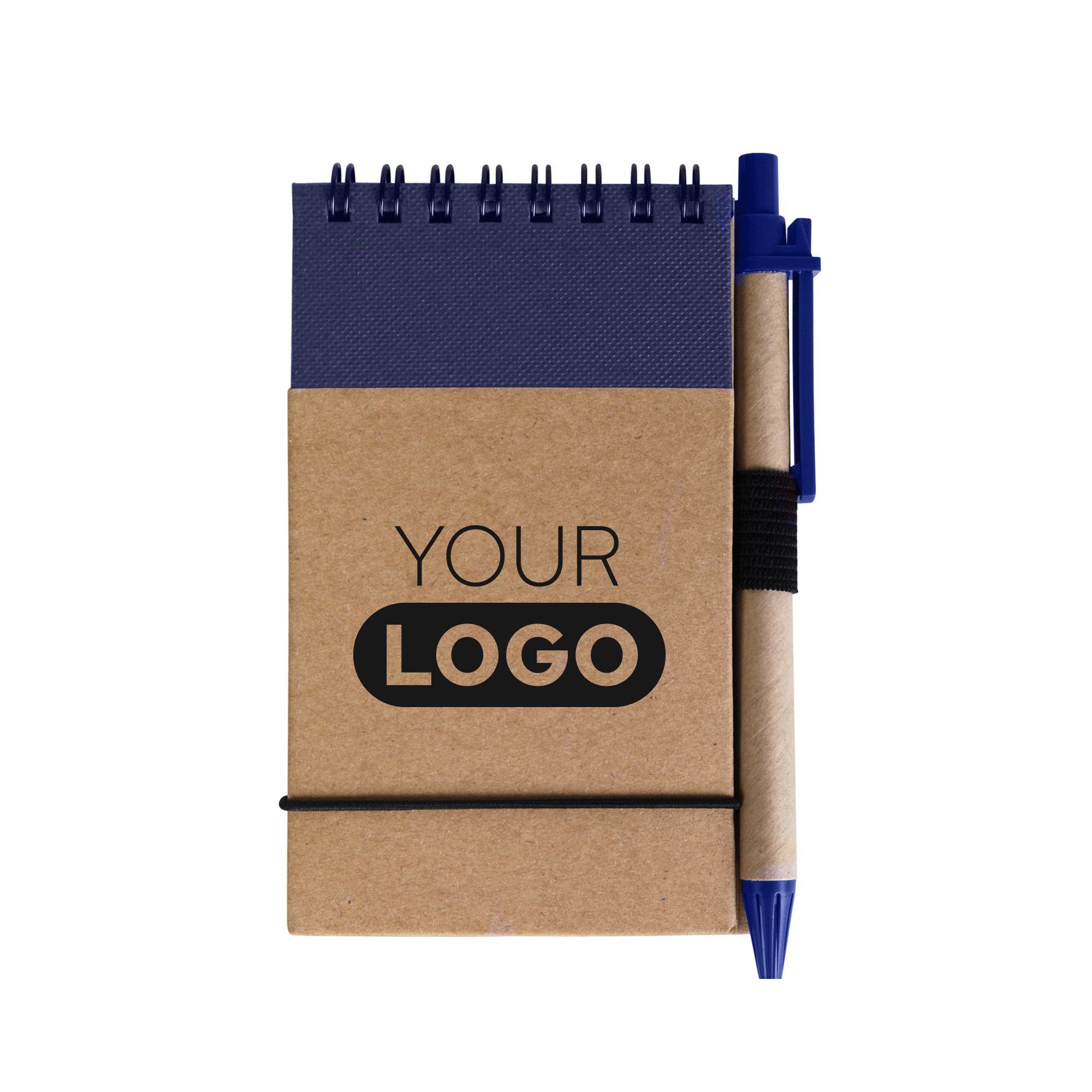 Personalise 7.7x 13 cm Tradie Notebook & Pen Set with Text | Pens.com