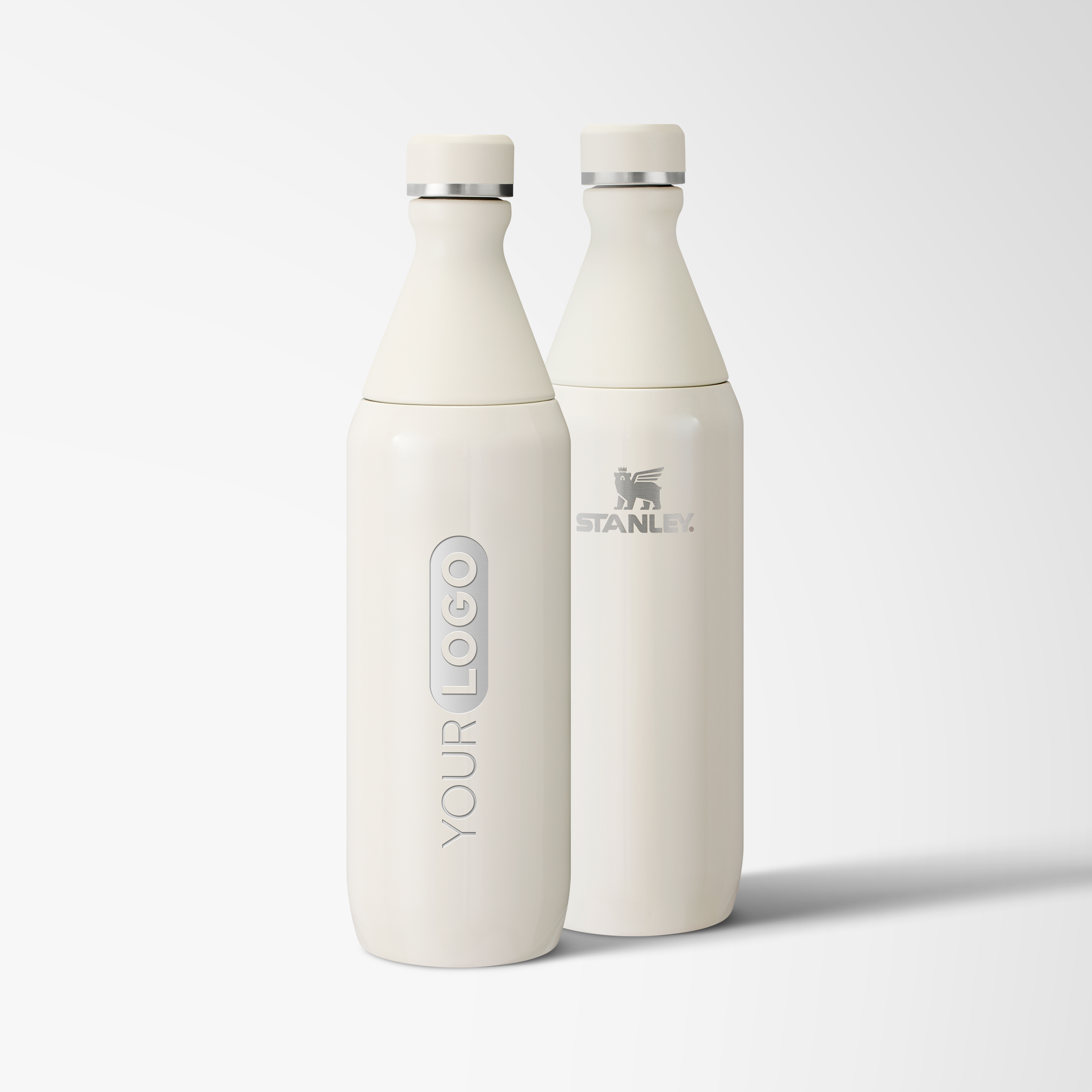 Werbeartikel Schmale All Day Trinkflasche von Stanley® mit Lasergravur, 600 ml